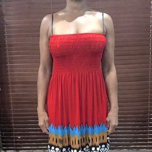 Spaghetti strap dress